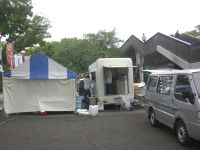 震災チャリティーイベントでキッチンカーレンタル