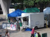 屋外イベントでキッチンカーレンタル