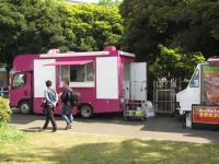 野外イベントでキッチンカーレンタル